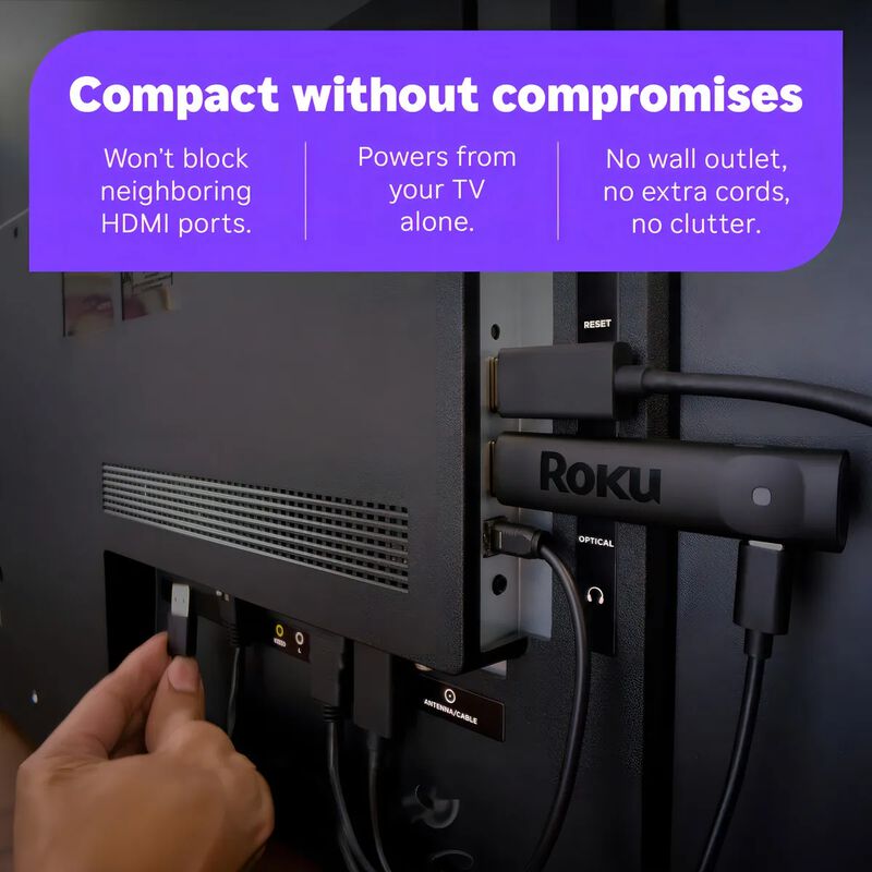 Streaming Stick Roku Plus 4k 3830mx Negro image number null