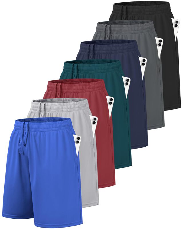 Shorts Balennz L De Secado R&aacute;pido Con Bolsillos... image number null