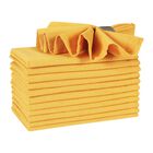 Servilletas de Tela Ramanta Home 46 Cm Mostaza - Pack de 12