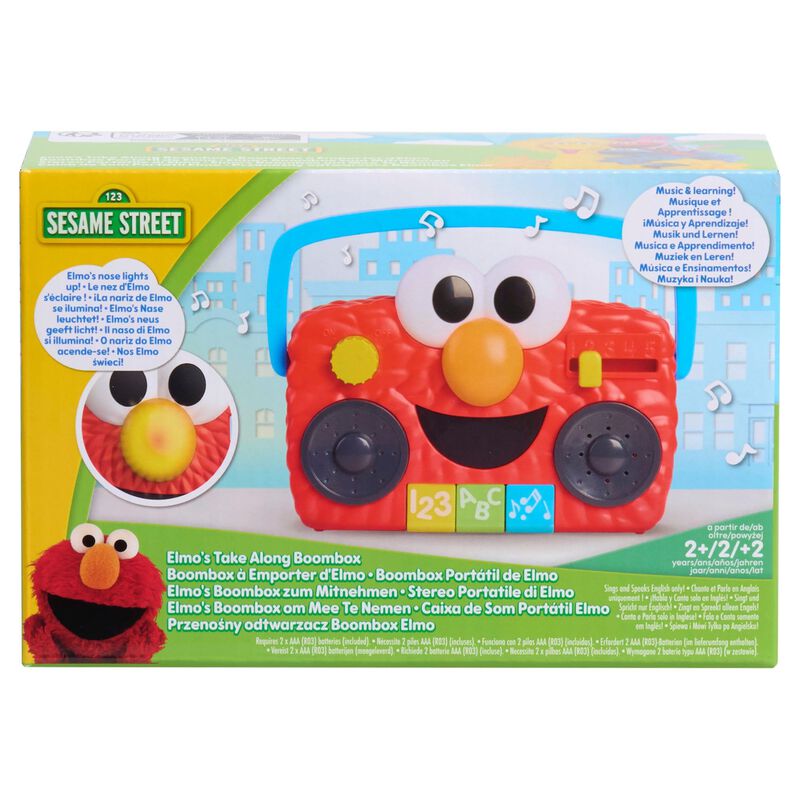 Juguete Interactivo Just Play Sesame Street Elm... image number null