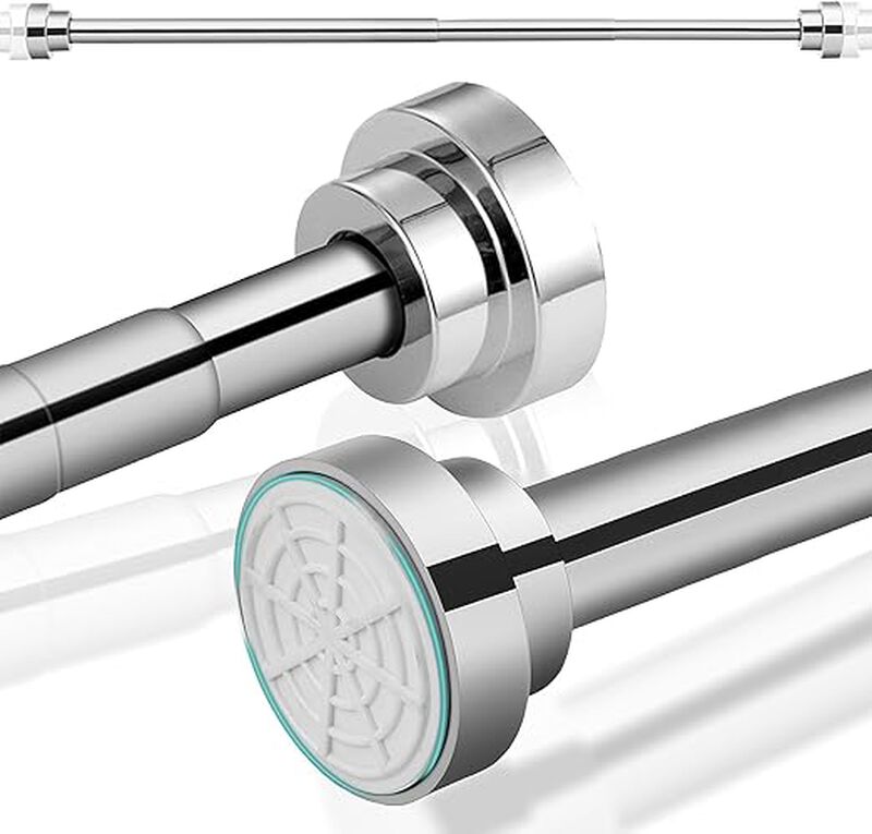 Bluelander Tubo para Cortina de Ba&ntilde;o Ajustable ... image number null