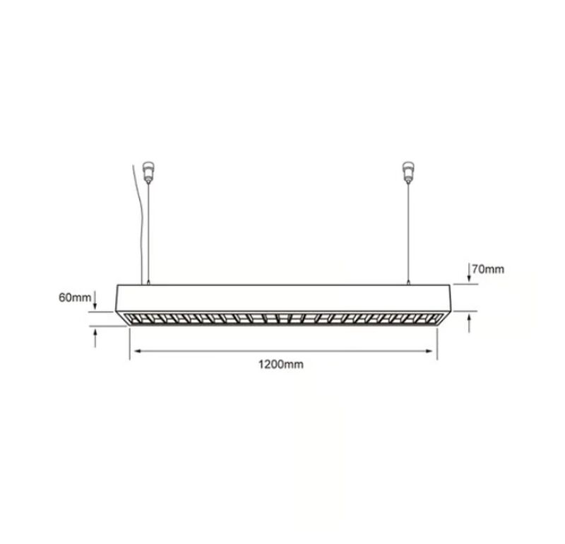 L&aacute;mpara Suspendida Led Para Interior Blanco 40w... image number null