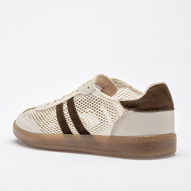 Lady One tenis para mujer beige caf&eacute; cod 141265... image number null