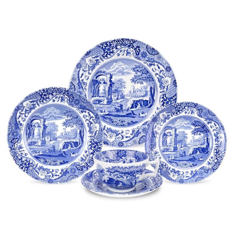Juego de Vajilla Blue Italian Spode 5 Piezas image number null