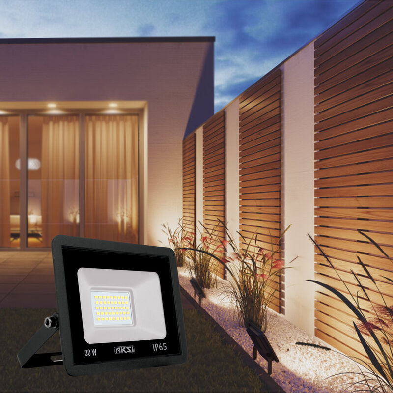 Pack de 2 reflectores Aksi 30W SMD IP65 Ultra D... image number null