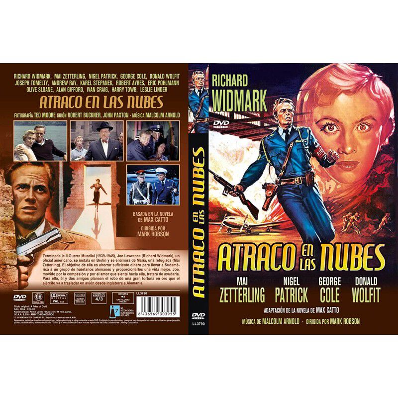Atraco En Las Nubes [dvd] (1955) A Prize Of Gol... image number null
