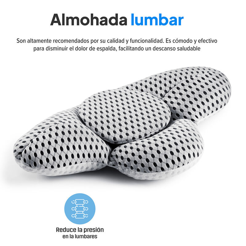 Almohada Lumbar Ergonómica AGBOX - ¡Adiós al do... image number null