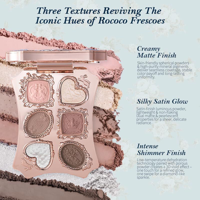 Paleta De Maquillaje Flower Knows 6 Colores En ... image number null