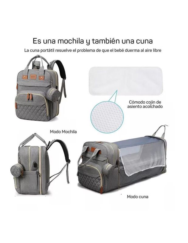 Pañalera Backpack Mommy BIU image number null