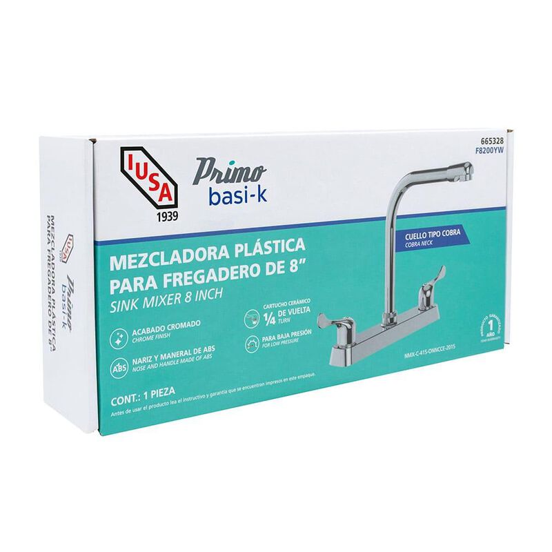 Mezcladora ABS para Cocina, Cuello Cobra, Maner... image number null