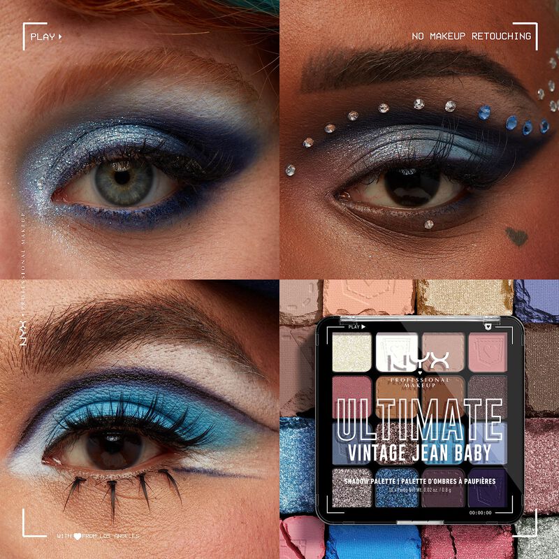 Paleta De Sombras De Ojos Nyx Professional Make... image number null