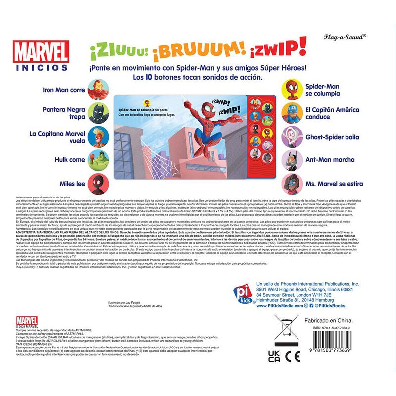 Marvel Inicios: &iexcl;En Marcha, S&uacute;per H&eacute;roes! image number null