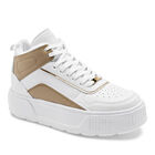 Moramora Tenis Chunky Para Mujer Blanco Beige Cod 129220-e