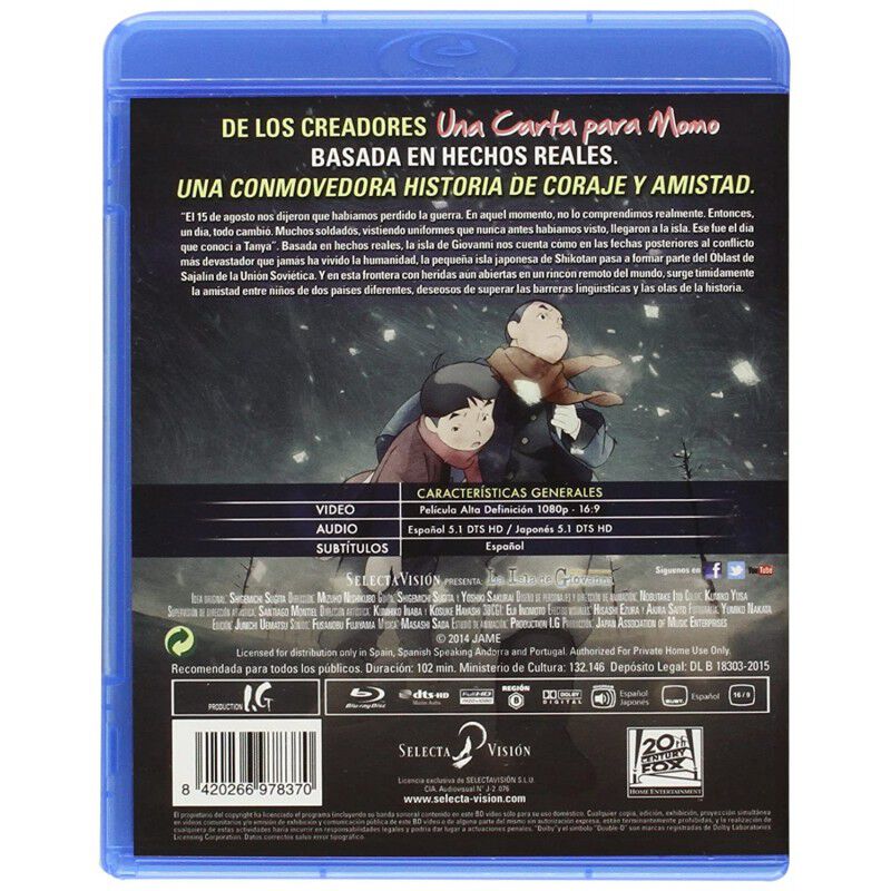 La Isla De Giovanni Blu-ray image number null