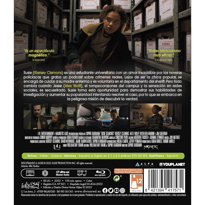 Descifrando a Susie (Susie Searches) (Blu-ray) ... image number null