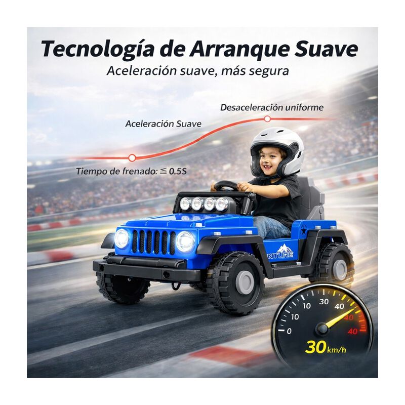 Carro Electrico Montable 2 En 1 Infantil Contro... image number null