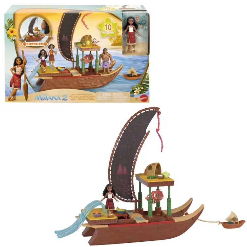 Moana 2 Set de Juego Bote de Aventuras con Mini... image number null