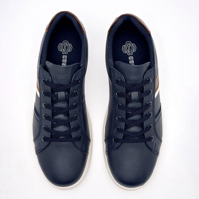 Negro Total Tenis urbano para hombre. Marino ca... image number null