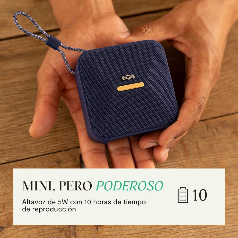 Bocina Portátil Rise Up Blue The House of Marle... image number null