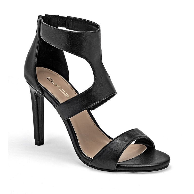 Clasben zapatilla abierta para mujer negro cod ... image number null