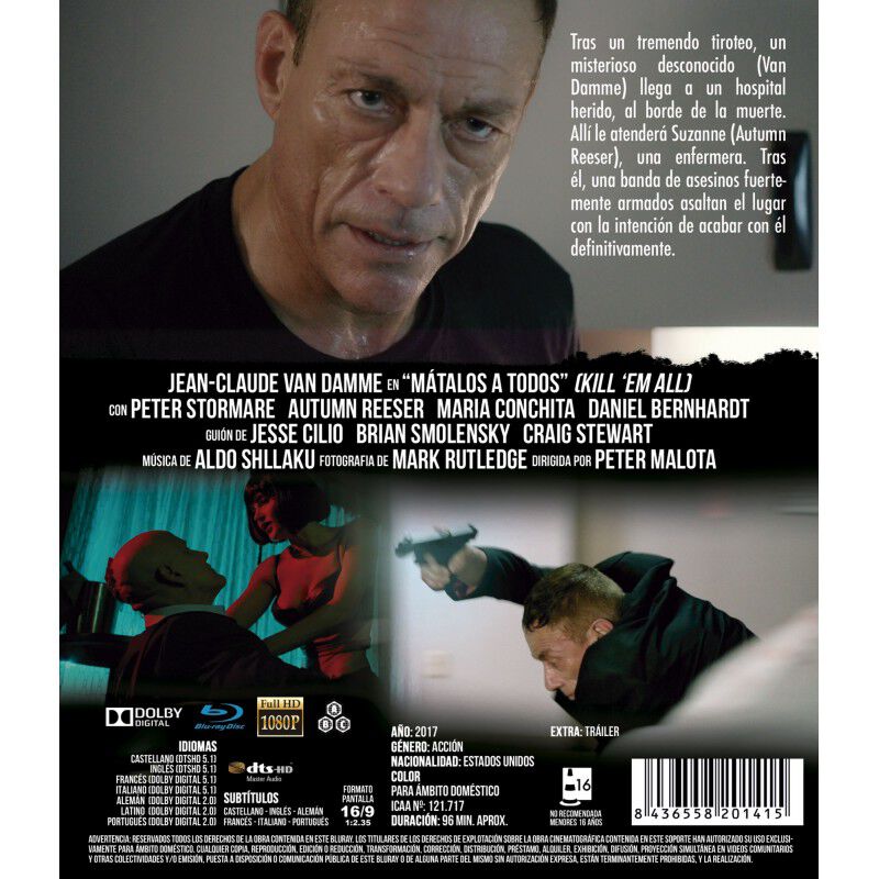 M&aacute;talos A Todos [blu-ray] (2017) Kill 'em All image number null