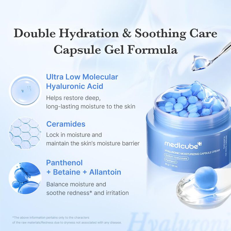 Crema Facial Hidratante Medicube Con C&aacute;psulas D... image number null