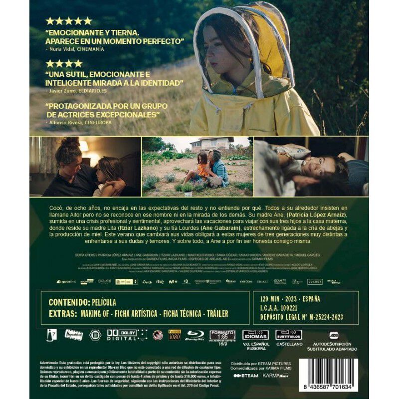 20.000 especies de abejas [Blu-ray] image number null