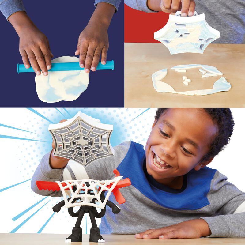 Playset Play-doh Marvel Spider-man Launch & Sli... image number null