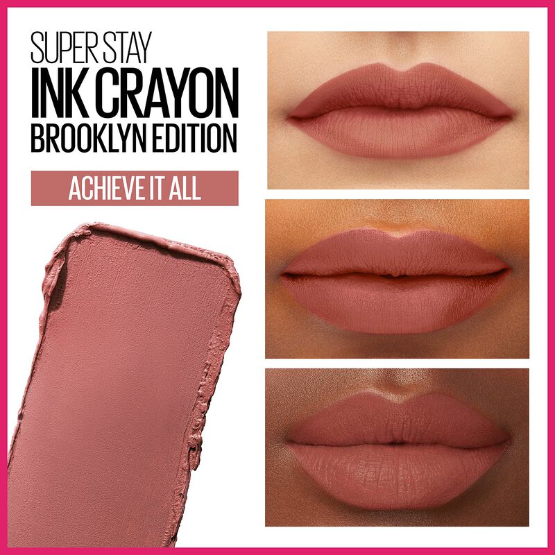 L&aacute;piz Labial Maybelline Super Stay Ink Crayon P... image number null