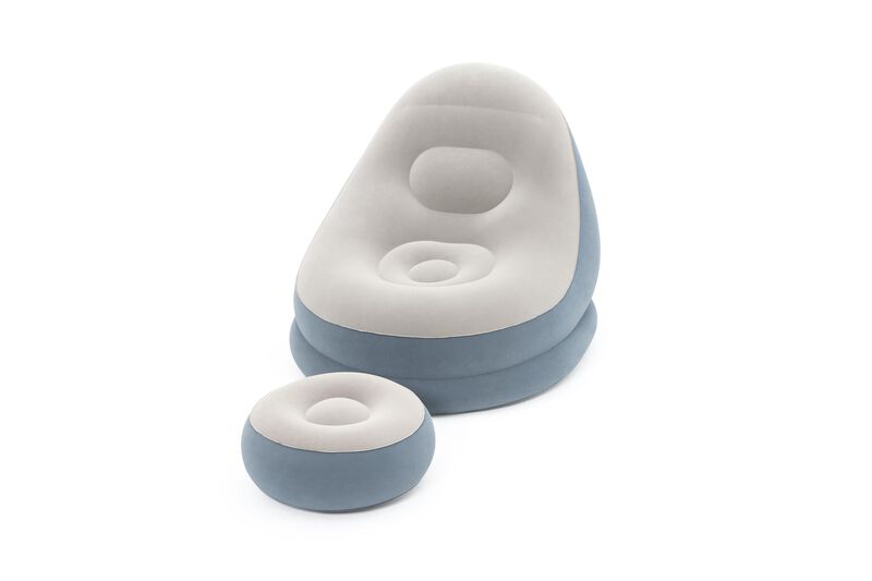 Sill&oacute;n Inflable Set con Descanso 1.21X1.00X.86c... image number null