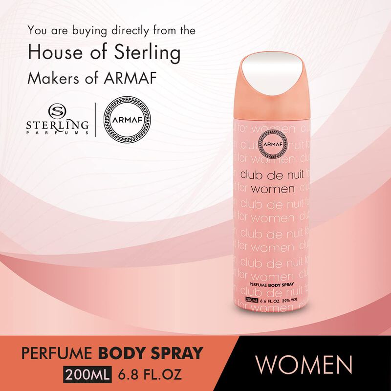 Spray Corporal Armaf Club De Nuit Para Mujer 20... image number null
