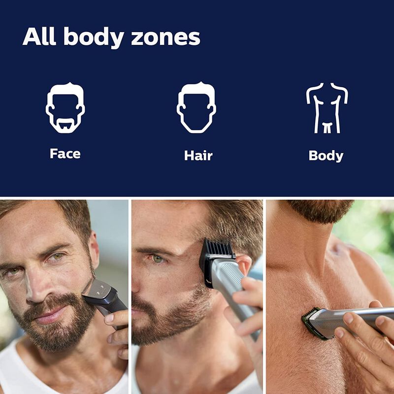 Recortadora Philips Multi Groom 7000 Mg7770 Con... image number null