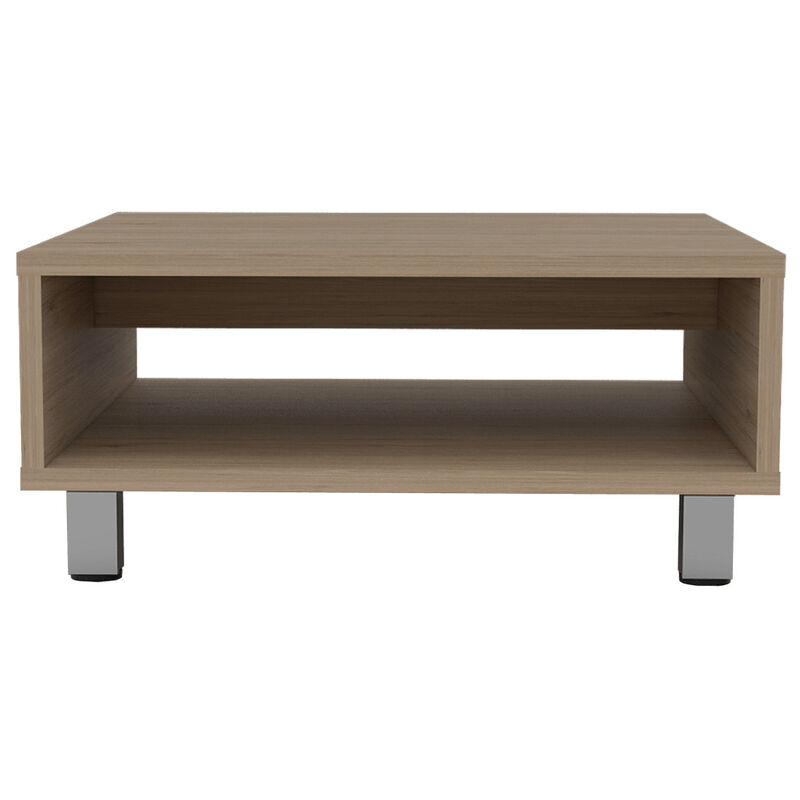 Mesa de Centro Pity, Beige, con Patas En Acero ... image number null
