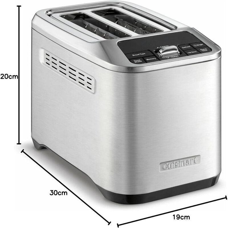 TOSTADOR CUISINART CPT520 2 REBANADAS 4 AJUSTES... image number null