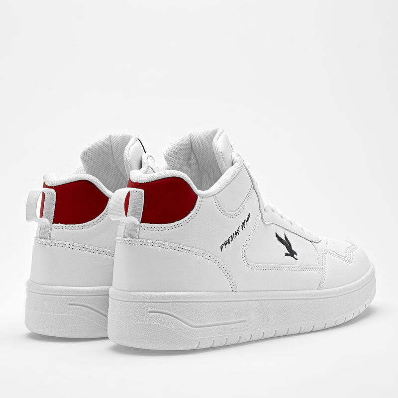 American Fire tenis para hombre blanco rojo cod... image number null