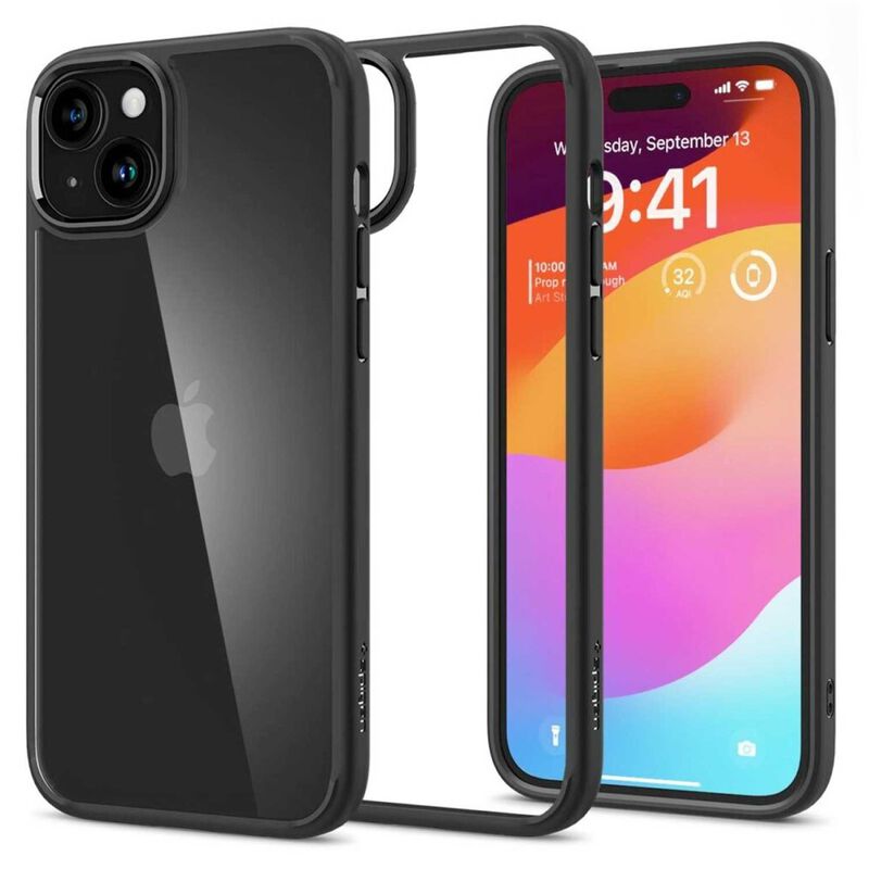 Funda Spigen Crystal Hybrid Para Iphone 15 Tran... image number null
