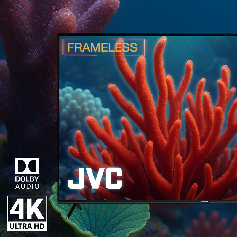 Jvc Smart Tv 55 Pulgadas 4k Uhd Led Frameless R... image number null