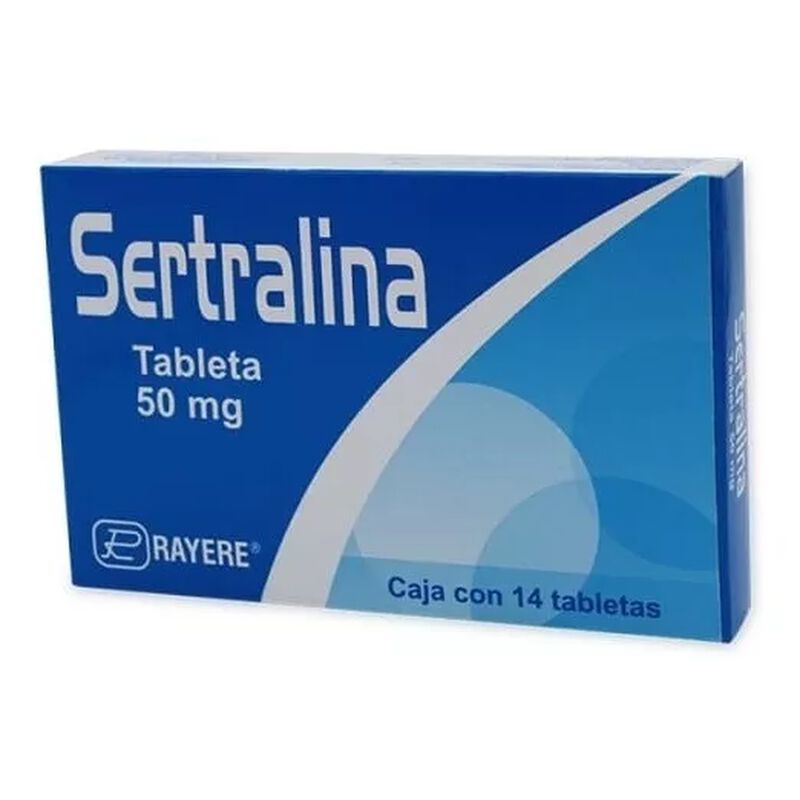 Sertralina 14 Tabletas 50mg image number null