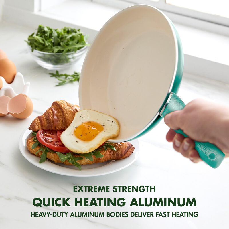 Juego De Sartenes Greenpan Rio Healthy Ceramic,... image number null