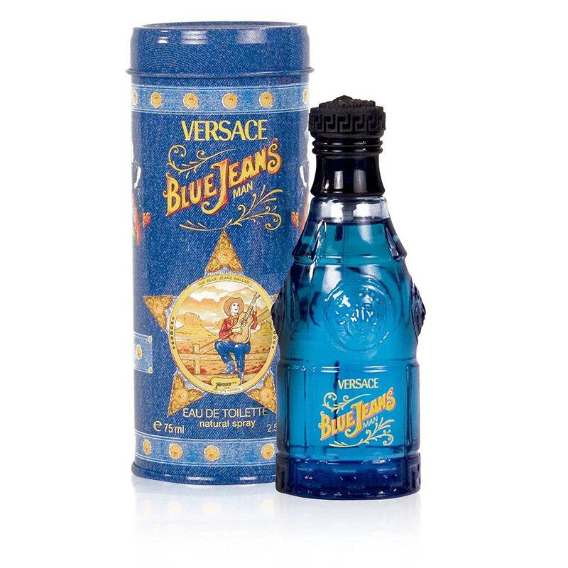 Perfume Versace Blue Jeans Eau De Toilette 75 M... image number null
