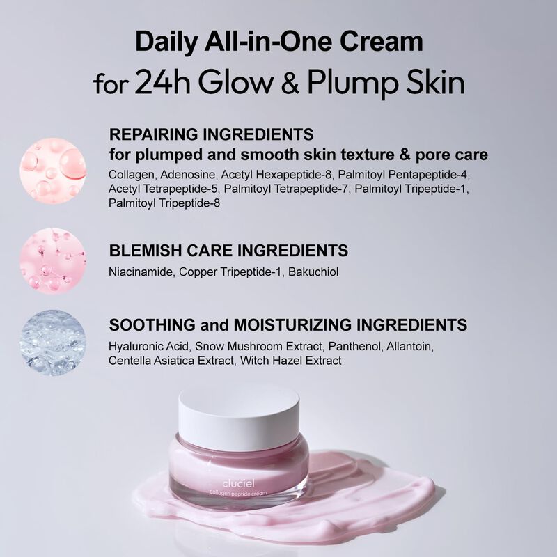 Crema Reafirmante Cluciel Collagen Peptide Con ... image number null