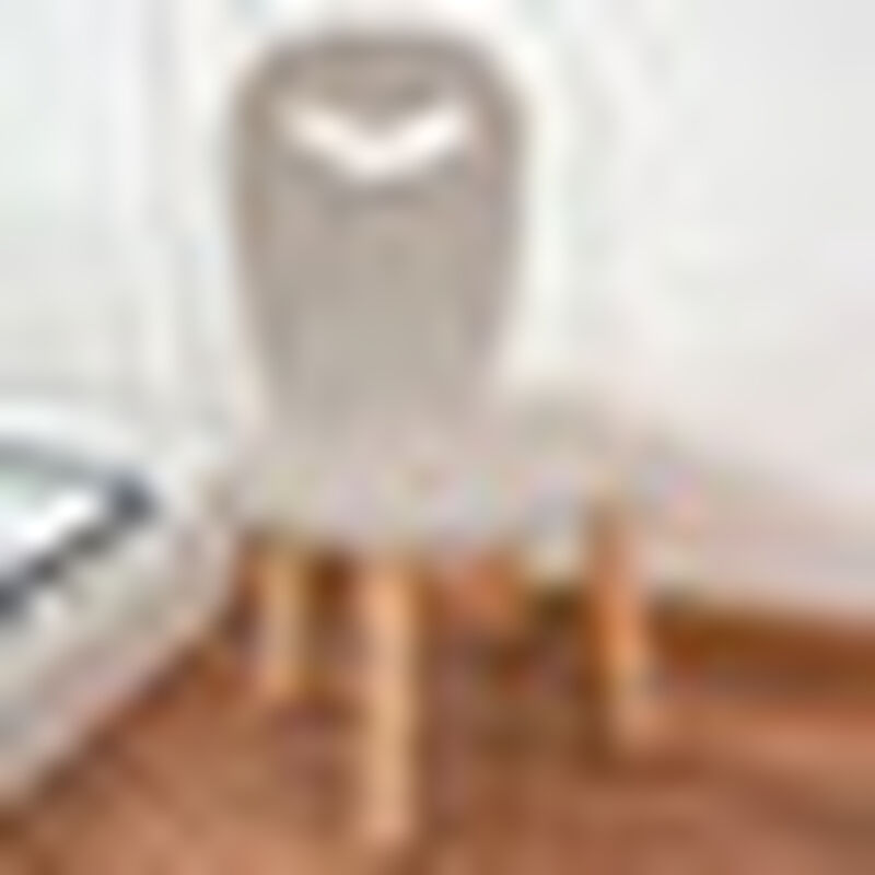 Silla Infantil Moderna de Madera Gris Clara image number null