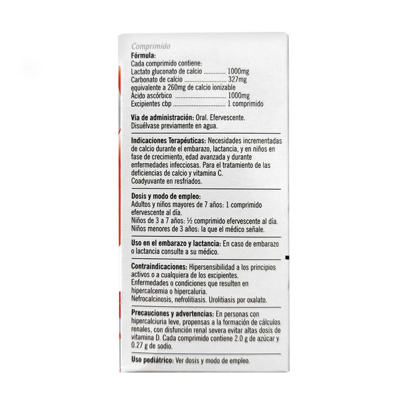 Calcium 260/1000 Mg 10 Comprimido(s) image number null