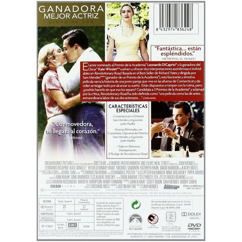 Revolutionary Road [dvd] (2008) image number null