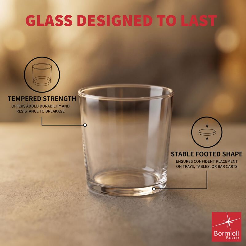 Juego De 6 Vasos Bormioli Rocco De 355 ml Trans... image number null