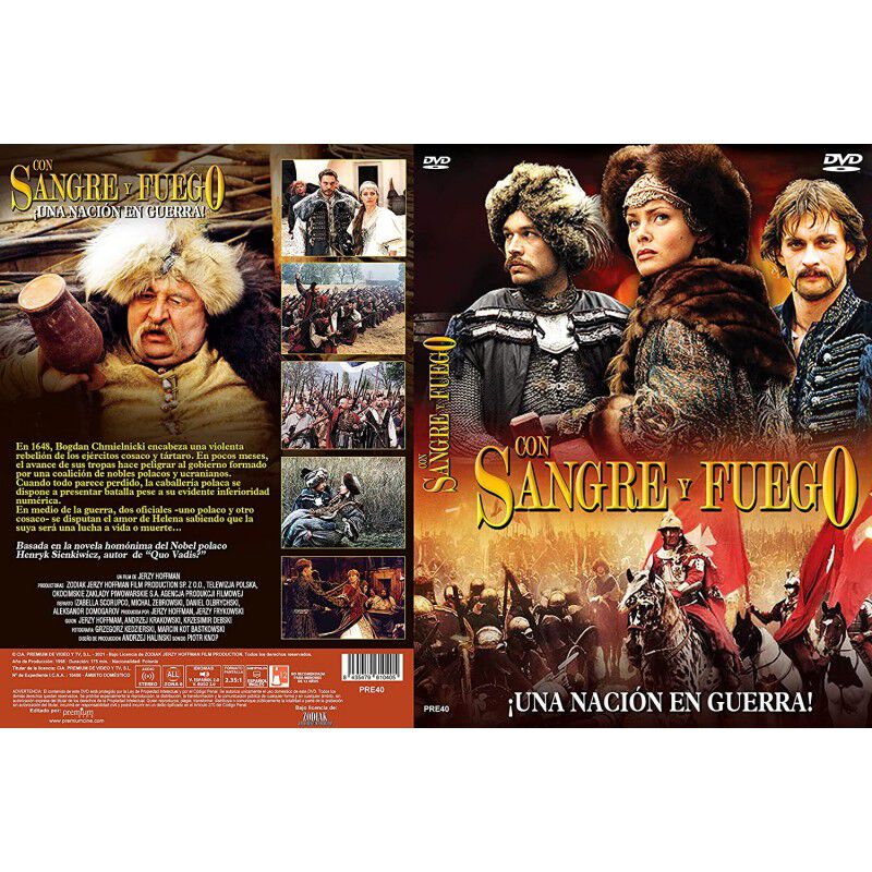 Con Sangre Y Fuego [dvd] (1999) Ogniem I Miecze... image number null