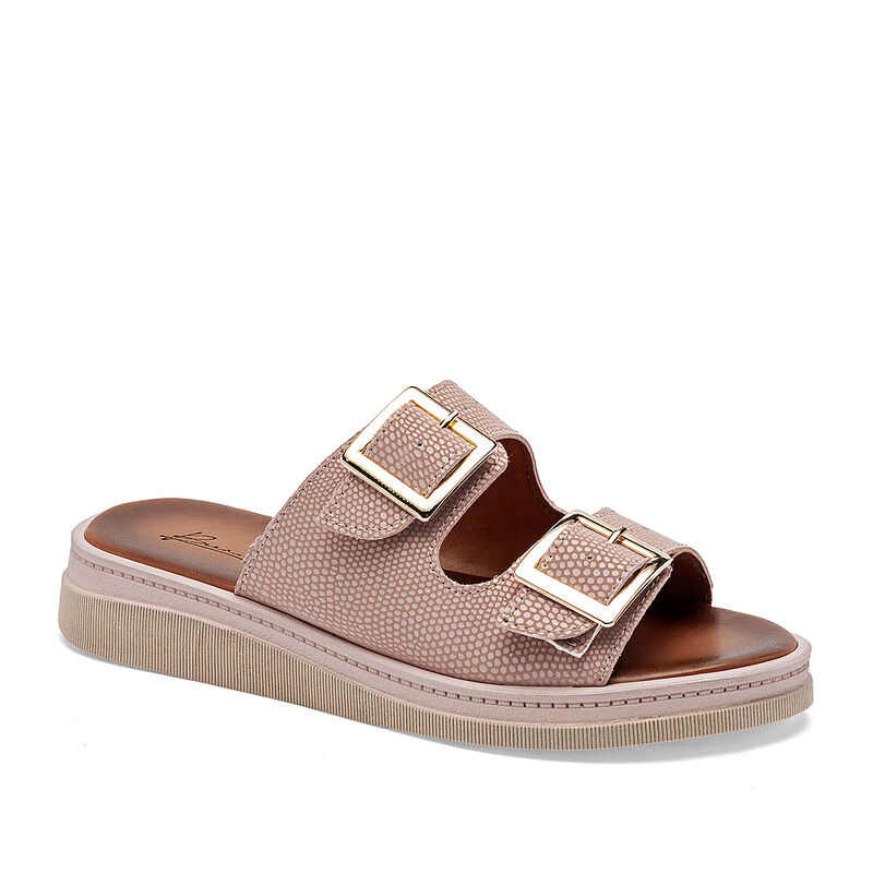 Been Class sandalia piso para mujer rosa cod 14... image number null