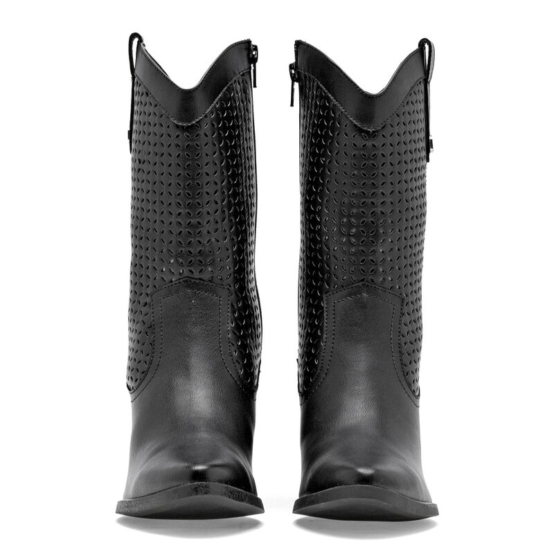 Moramora Bota Tac&oacute;n Para Mujer Negro Cod 140681... image number null