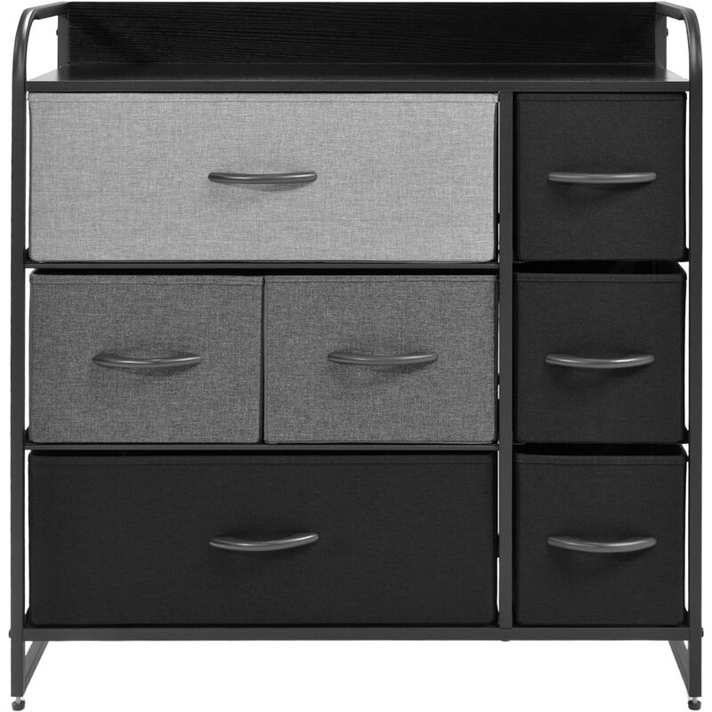 Mueble Buro Organizador Comoda Metal 7 Cajonera... image number null