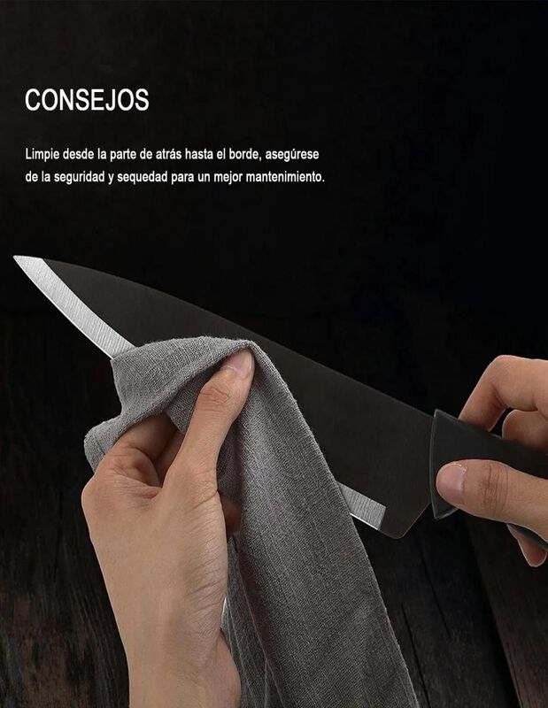 Set de cuchillos Casa BIU 6 piezas image number null